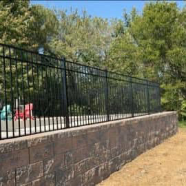Arrow Fence Trash Can Enclosures