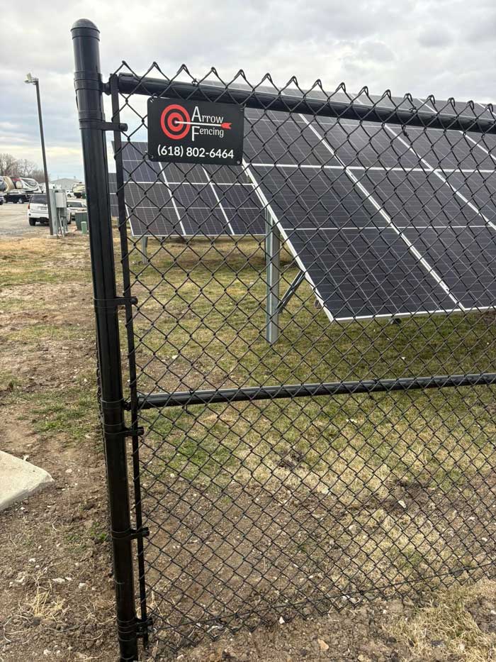 Solar Fencing - Arrow Fence Inc - Ofallon MO