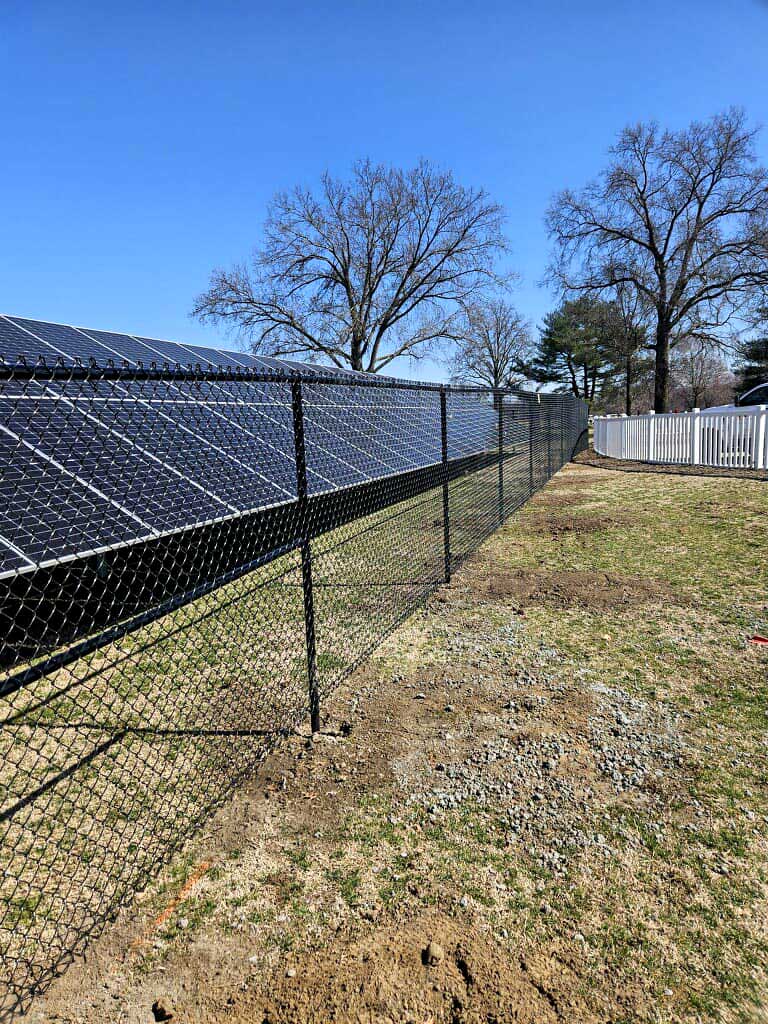 Solar Field Fencing - Arrow Fence Inc - St Charles MO