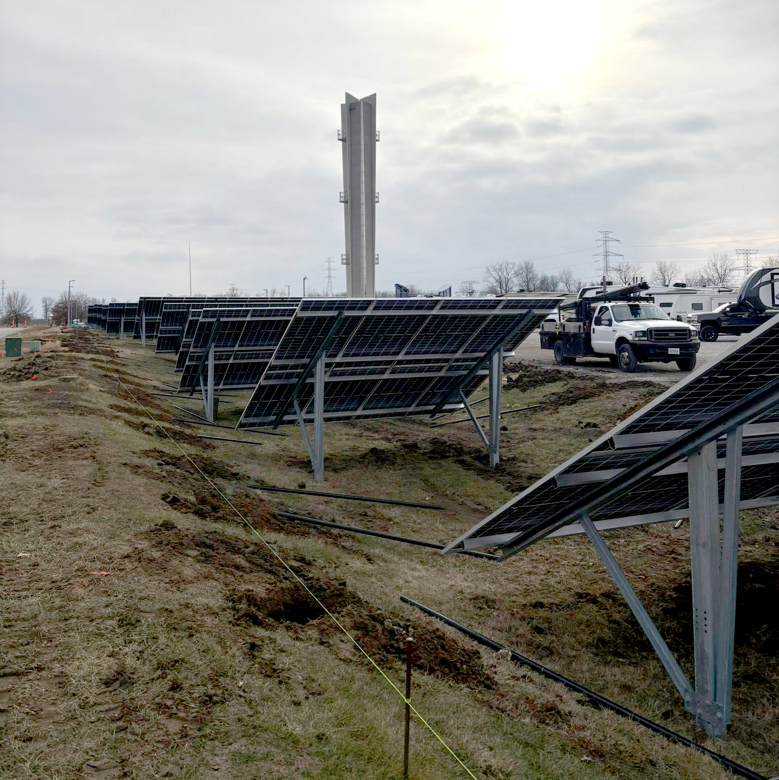 Solar Field Fencing - Arrow Fence Inc - St Louis MO